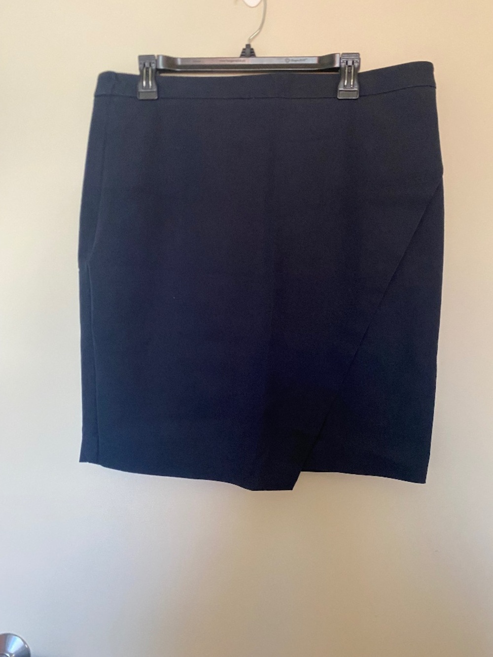 NWT Banana Republic Blue Overlay High Waisted Mini Skirt, 14